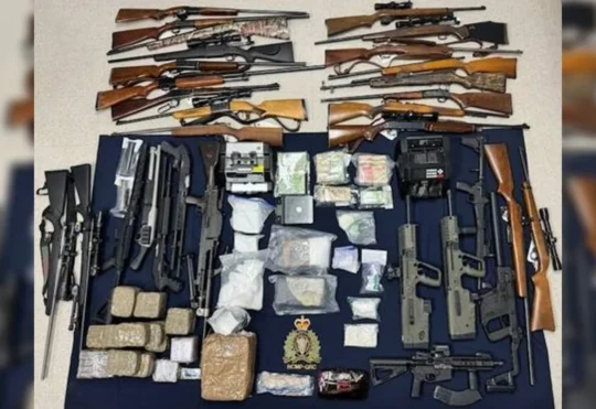 Seven arrested, 31 guns seized in major police operation