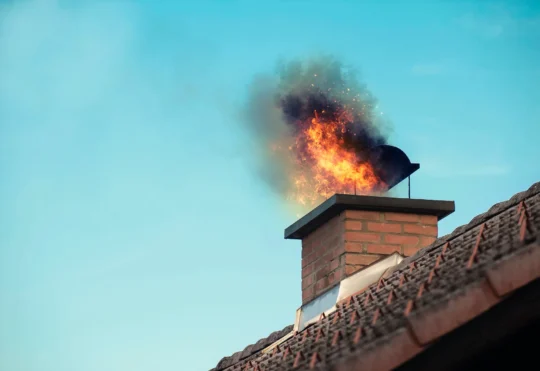 Make sure you keep your chimneys clean