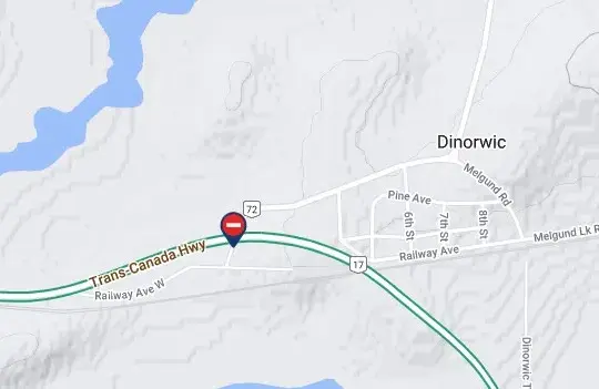 Highway 17 east closed