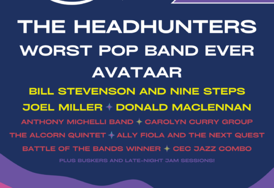 Line-up for Antigonish Jazzfest announced