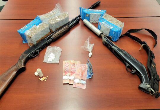 RCMP seize drugs and guns from Valley home, arrest 3 people