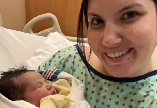 It’s a girl! First baby of 2024 arrives