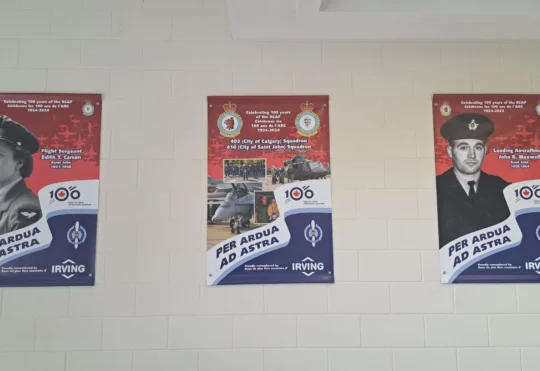 N.B. Air Force veterans honoured with banners