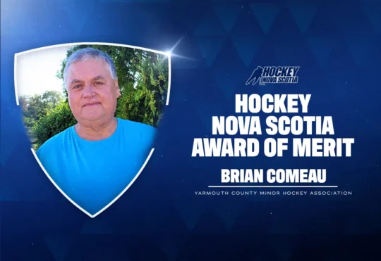Brian ‘Sumo’ Comeau wins Hockey N.S. Award of Merit
