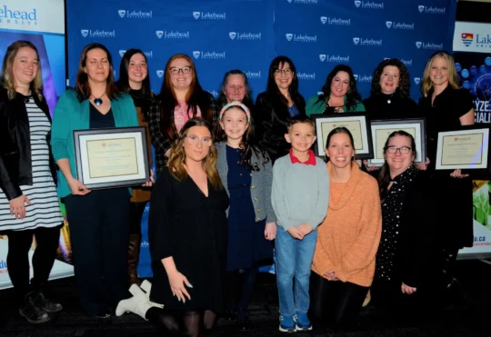Health unit program focused on improving health recognized by Lakehead University
