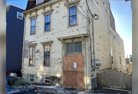 Saint John approves demolition of north end building