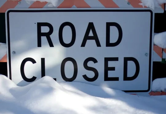 Hwy. 101 closed in Lockhartville