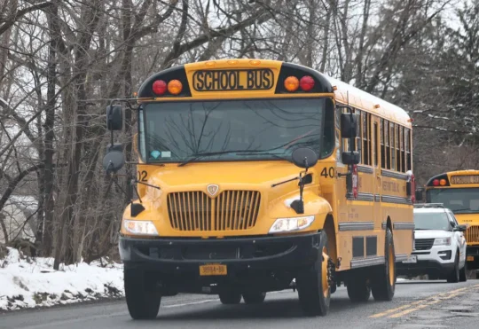School buses cancelled due to spring snowstorm