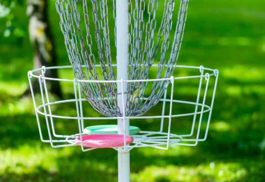 Equipment for Riverview Disc Golf course damaged