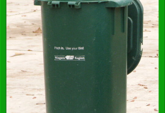 Weekly green bin collection ending tomorrow
