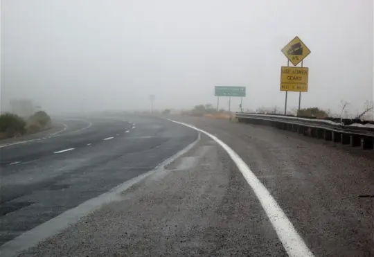 Black ice creates messy conditions along 103