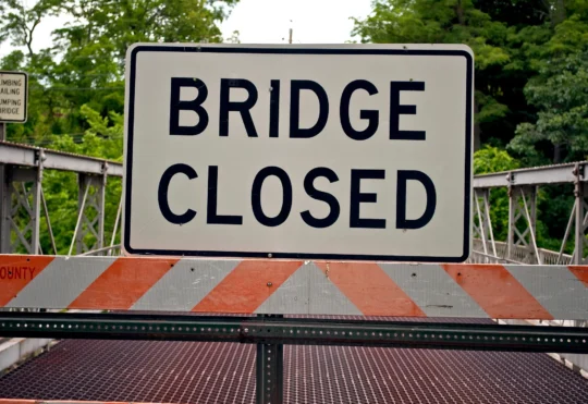 Bridges to close due to safety concerns, repairs to be done