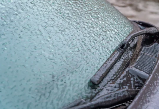 Freezing rain, snow and rain impacting N.B.
