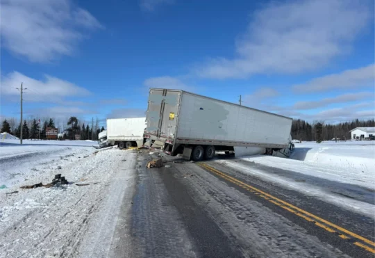 One seriously injured in collision