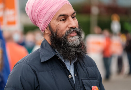NDP Leader Jagmeet Singh in Moncton