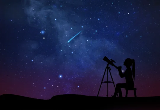 Geminids meteor shower glows bright