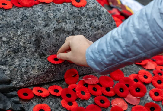 Remembrance Day Ceremony and road closure in Port Hawkesbury