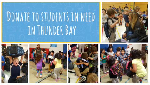 CKTG and CJUK Thunder Bay School Supply Drive