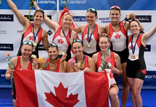 Dent help the Canadian Women’s 8’s to gold