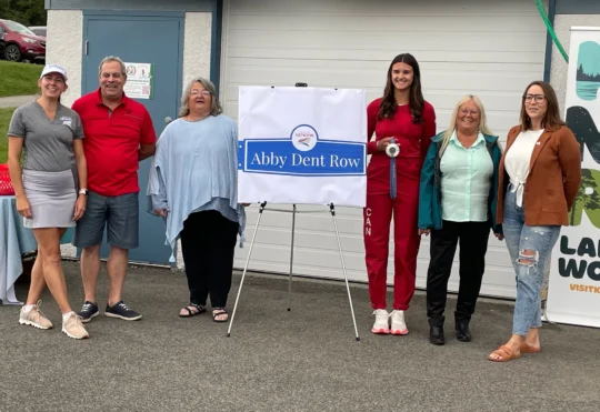 Dent feted at the Kenora Rowing Club