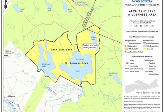 Ecology Action Centre Applauds Protected Archibald Lake Wilderness Area