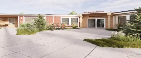 Groundbreaking for Elders Lodge in Aroland