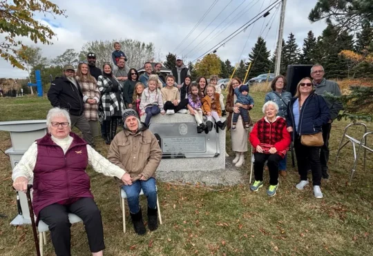 Austin Letcher Sr. memorial monument revealed