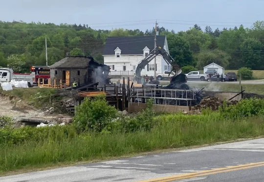 Community plans to re-build museum honouring Bangor Sawmill