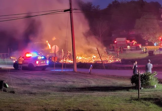 RCMP investigating Bangor Sawmill Museum fire