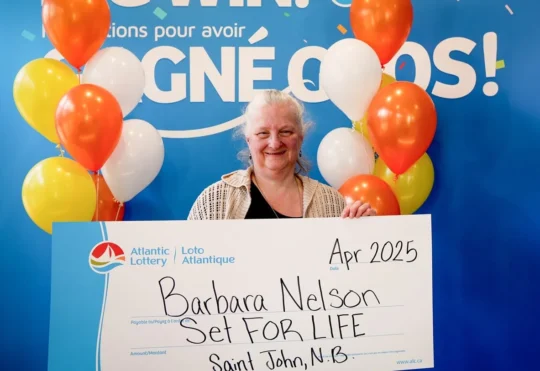 Saint John woman scratches top Set for Life prize