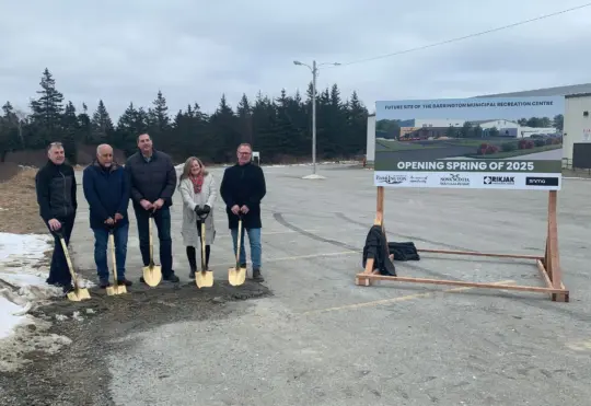 Barrington hosts sod-turning ceremony for new recreation centre