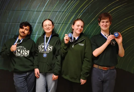 A silver for BMHS at Reach for the Top regionals