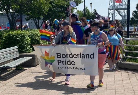 Fort Frances Pride walk goes ahead without American participation