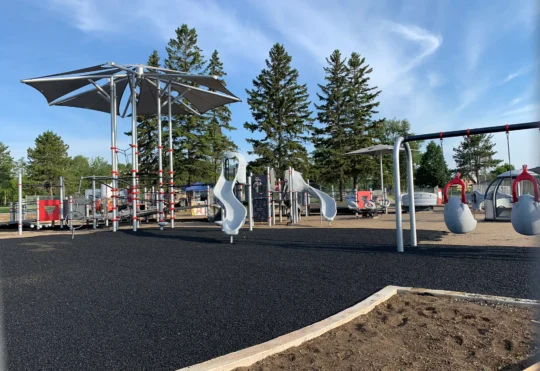 Boulevard Lake playground set for a brief closure