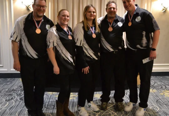Local bowling team wins bronze at nationals