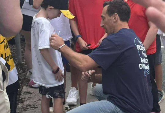 Brad Marchand returns to Halifax for tribute game honouring friend’s daughter