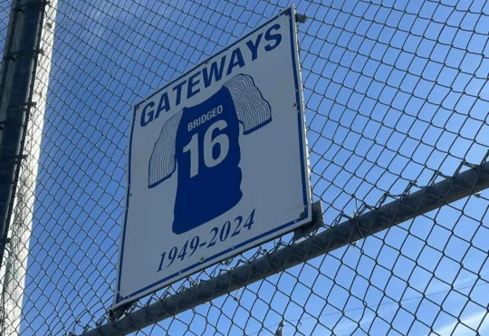 ‘Number 16 forever;’ Keith Bridgeo honoured at Gateway Park