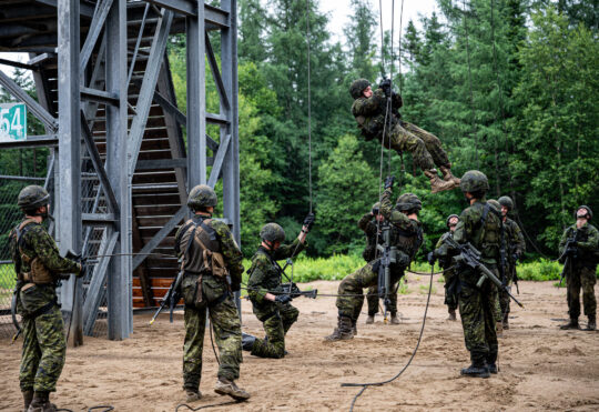 Military training exercises happening in the HRM