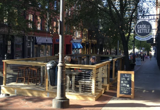 Patio permits are expensive business in Atlantic Canada, report finds