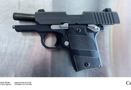 Handgun seized at Kenora airport