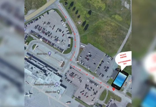Saint John Airport introduces cell phone waiting lot