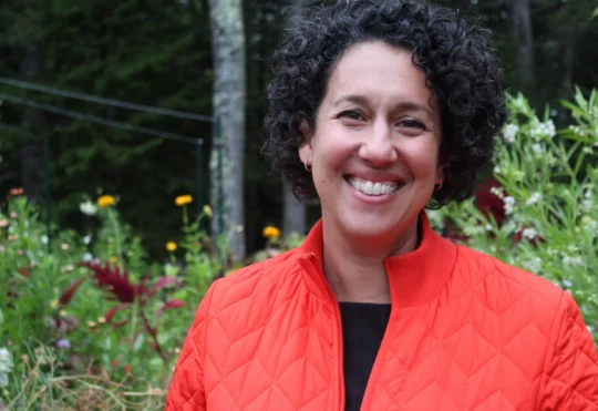 Chender highlights uranium, childcare, housing, and wildfire concerns during South Shore visit