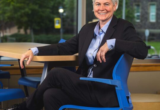 Dr. Kim Brooks, first female president and vice – chancellor of Dalhousie University