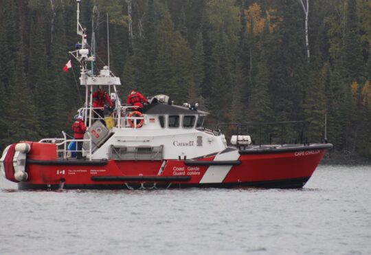 New Coast Guard ship joins fleet at Bedford Institute of Oceanography