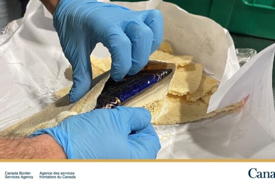 Neary 250kg of cocaine found hidden in flatbread at Halifax container facility