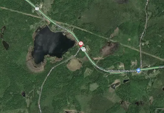 Partial road closure on Highway 102