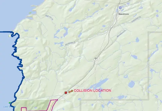 Accident closes Highway 11 near Beardmore