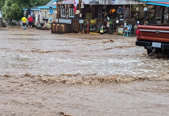 Financial aid for damage from flash floods