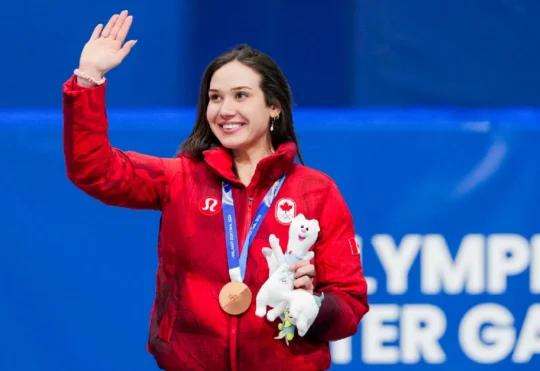 NB’s Sarault, women’s short-track relay team win bronze