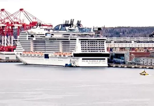 Upcoming cruises porting in Nova Scotia